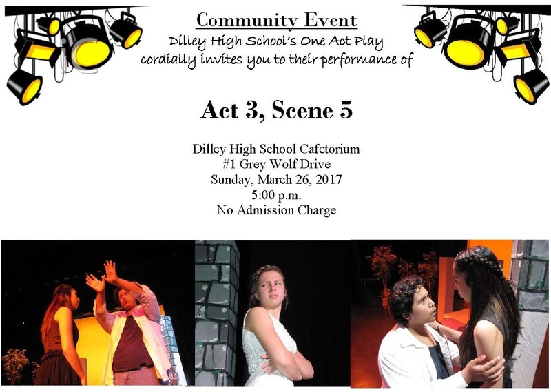 DHS One Act Play Performance